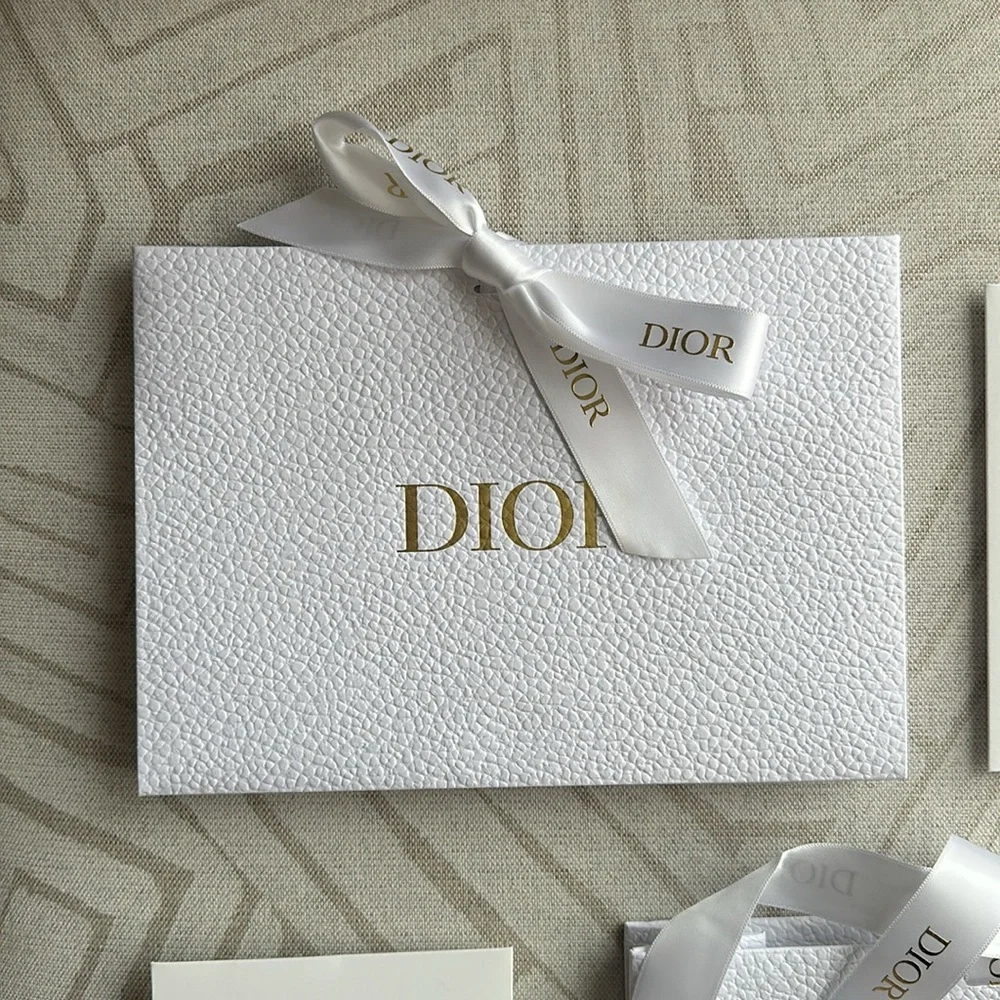2 x Dior white small gift bag - Picture 3 of 13